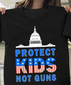 American Protect Kids Not Guns, End Gun Violence T-Shirt