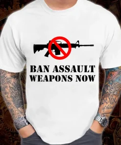 Ban Assault Weapons Now ,Enough Texas Shooting, Protect Kids Not Guns T-Shirt