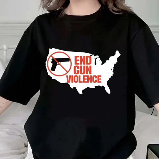 End Gun Violence, Pray For Texas School Shooting Tee Shirt