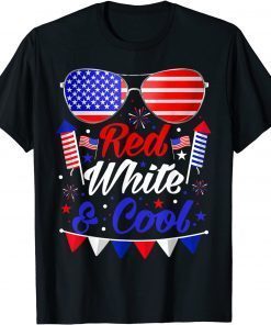 Fourth of July 4th July Kids Red White and Blue Patriotic Tee Shirt