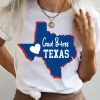 God Bless Texas, Prayers for Texas, Anti Gun Pray For Texas T-Shirt