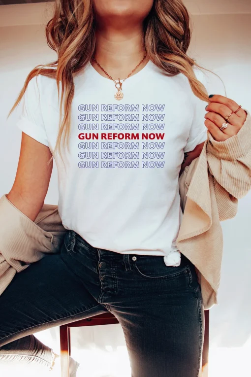 Gun Reform Now,Protect Kids Not Guns T-Shirt