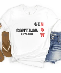 Guncontrolnow, Uvalde Strong, Texas School Shooting T-Shirt