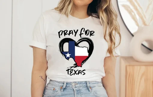 Pray For Texas, Pray For Uvalde, Protect Our Children Not Guns T-shirt