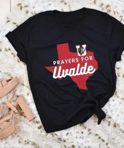 Pray For Uvalde Texas School Shooting, Uvalde Strong T-Shirt