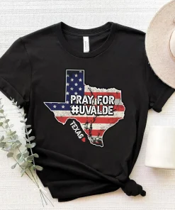 Pray for Uvalde, Protect Kids Not Gun, Enough Is Enough, Gun Shooting T-Shirt