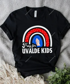 Prayer Uvalde Kids Rainbow, Protect Our Kids End Gun Violence, Pray For Uvalde Texas T-Shirt