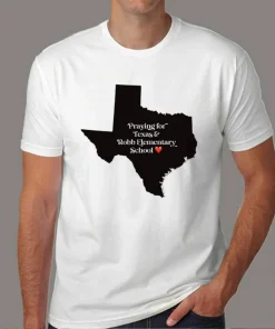 Praying For Texas Robb Elementary Shool, End Gun Violence Shirt