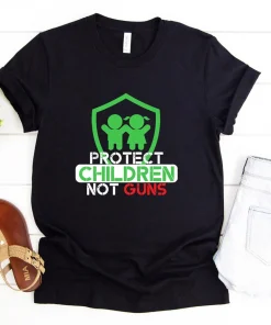 Protect Children Not Guns, End Gun Violence, Texas Strong T-Shirt