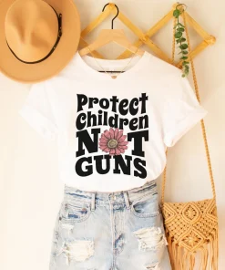 Protect Children Not Guns, Texas Strong, Anti Gun Pray For Texas T-Shirt