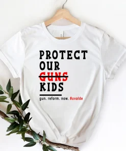 Protect Kids Not Guns, End Gun Violence T-Shirt