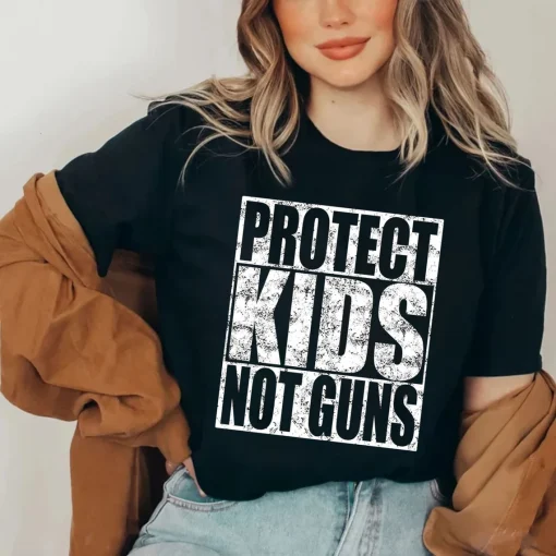 Protect Kids Not Guns, Stop Gun Violence T-Shirt