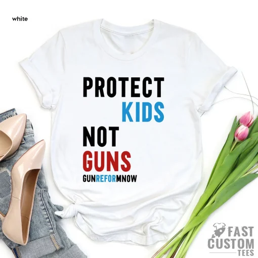 Protect Kids Not Guns ,Gun Reform Now, Strong Uvalde T-Shirt