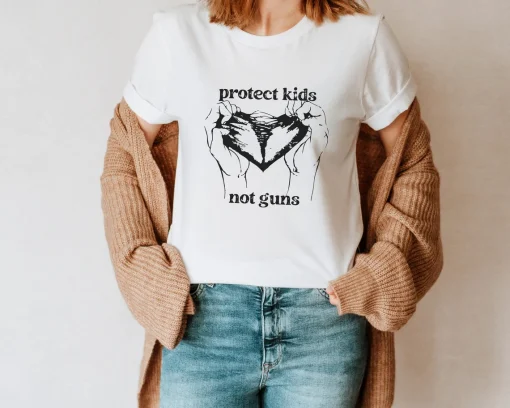 Protect Kids Not Guns, Pro Gun Control, Anti Gun T-shirt