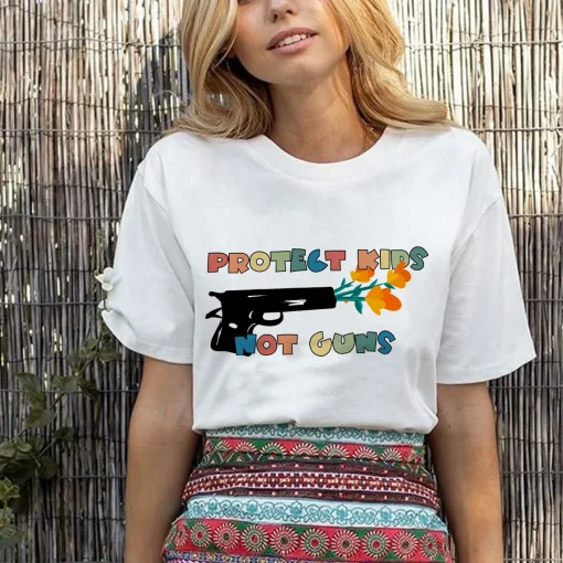 Protect Kids Not Guns, Stop Gun Violence, Pray For Texas T-Shirt