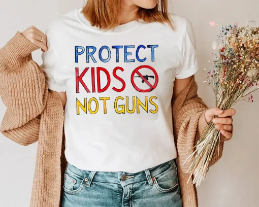 Protect Kids Not Guns, Texas Shooting, Uvalde Texas Strong T-Shirt