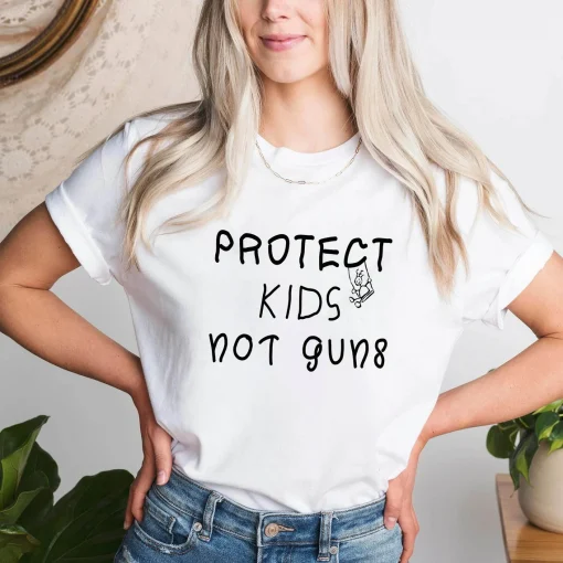 Protect Kids Not Guns, Uvalde Texas Strong Pray, Texas Shooting T-Shirt