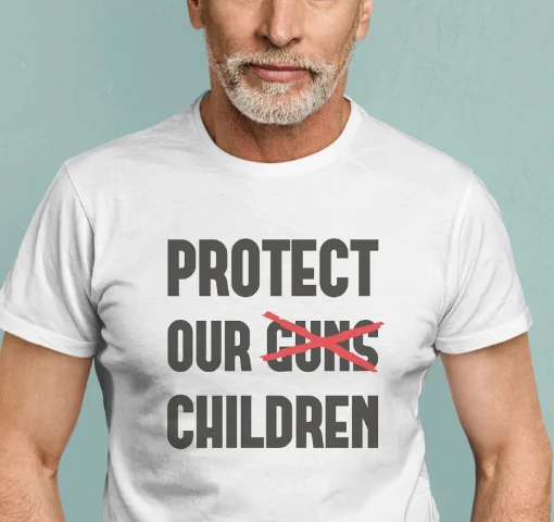 Protect Our Children, Stop Shooting Now, End Gun Violence T-Shirt