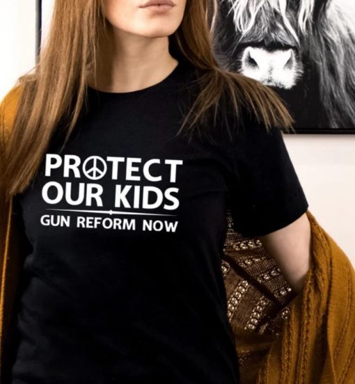 Protect Our Children, Uvalde Texas, Pray for Uvalde, Gun Reform Now T-Shirt