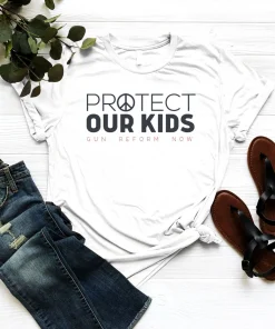 Protect Our Kids, Gun Reform Now, Pray for Uvalde, Texas Strong T-Shirt