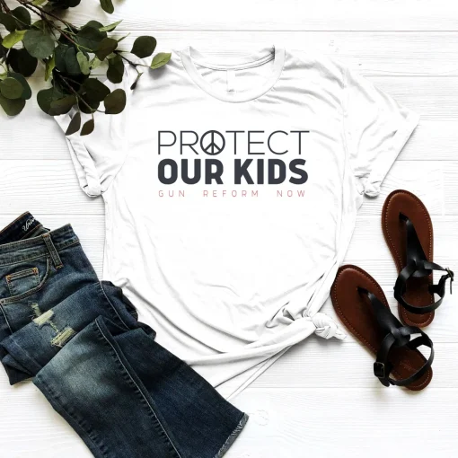 Protect Our Kids, Gun Reform Now, Pray for Uvalde, Texas Strong T-Shirt