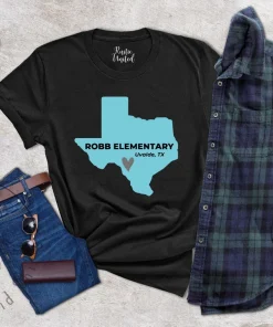 Robb Elementary, Uvalde Texas Strong Pray, School Shooting T-Shirt