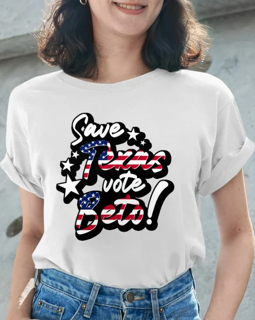 Save Texas Vote Beto, Anti Gun Pray For Texas T-Shirt