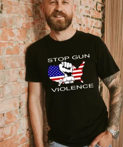 Stop Gun Violence, Pray For Uvalde, Texas Strong T-Shirt