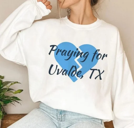 Stop Gun Violence Praying For Uvalde Texas,End Gun Violence T-Shirt