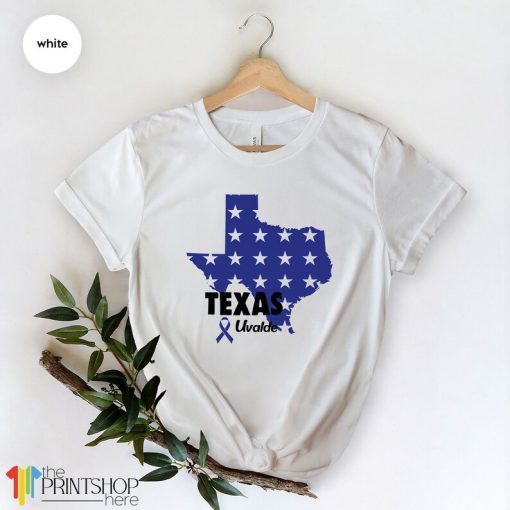 Texas Uvalde, Texas Map, Pray For Uvalde, Uvalde Strong T-Shirt