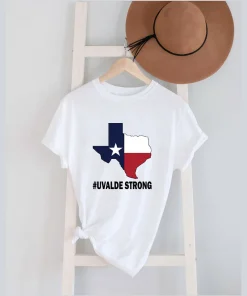 Uvalde Strong, Gun Control Now, Pray for Uvalde T-Shirt