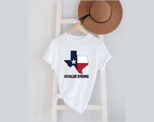 Uvalde Strong, Gun Control Now, Pray for Uvalde T-Shirt