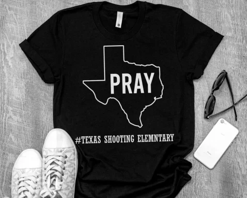 Uvalde Strong Pray for Uvalde, Protect Kids Not Gun T-Shirt