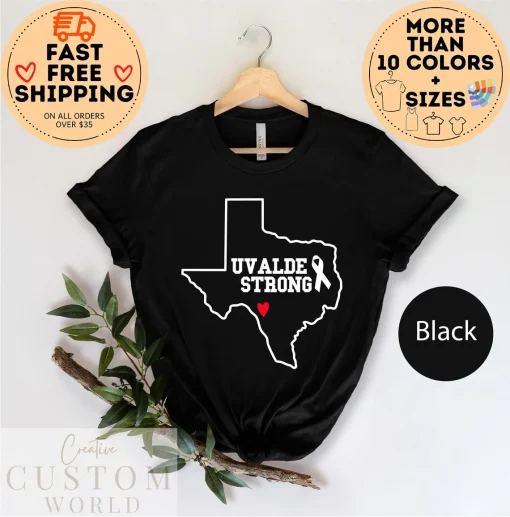 Uvalde Strong,Protect Our Kids Not Gun Tee Shirt