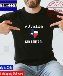 Uvalde Texas Shooting Gun Control Now Enough Violence T-Shirt