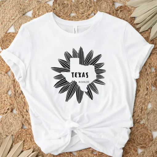 Uvalde Texas, school shooting Uvalde, Anti Gun Pray For Texas T-Shirt