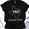 Vintage Texas Shooting Pray For Tesax Protect Kids Not Gun T-Shirt