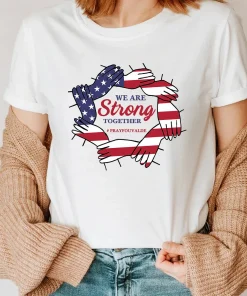 We Are Strong Together, Pray for Uvalde T-Shirt