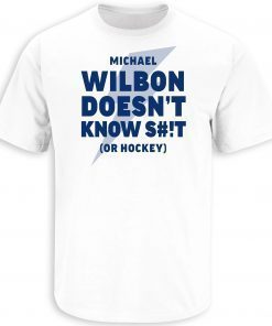 Wilbon Doesn't Know S#! Tampa Bay Hockey T-Shirt