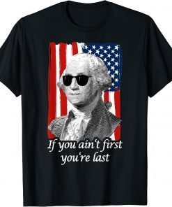 4th July Georg Washington Patriotic Quote Independence Day T-Shirt