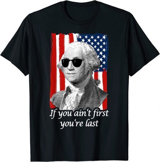 4th July Georg Washington Patriotic Quote Independence Day T-Shirt