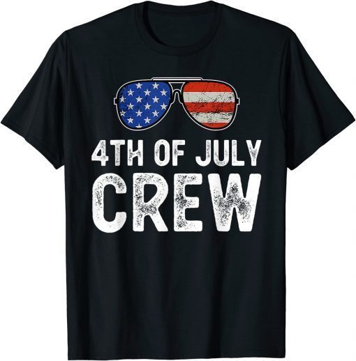 4th Of July Crew Matching Family T-Shirt