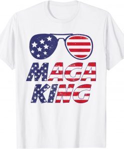 4th Of July Independence Day Maga King Pro Trump T-Shirt