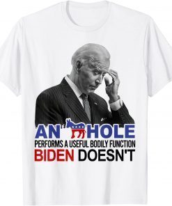 A Donkey Performs a Useful Bodily Function Biden Doesn't T-Shirt