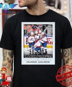 Advancing Colorado Avalanche 2022 Western conference champions T-Shirt