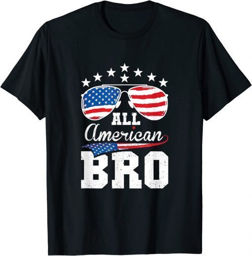 All American Bro 4th of July Matching Family T-Shirt