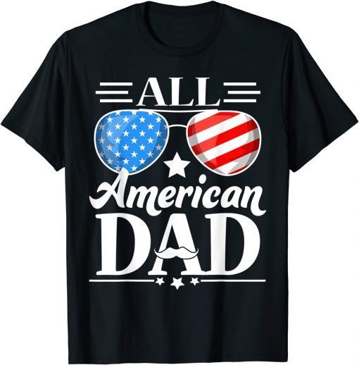 All American Patriot USA Dad Tee ShirtAll American Patriot USA Dad Tee Shirt