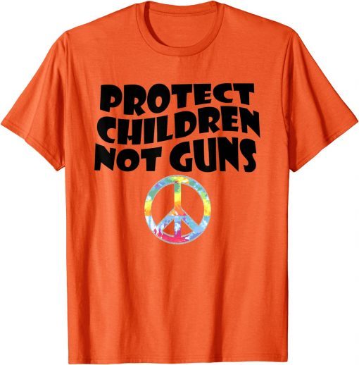 Protect Children Not Guns Wear Orange Day Uvalde T-Shirt