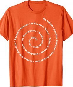 Uvalde Anti Gun Control Shirt Wear Orange End Gun Violence T-Shirt