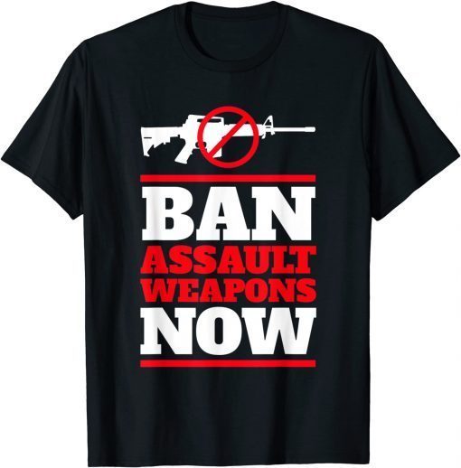 Uvalde Ban Assault Weapons Now T-Shirt